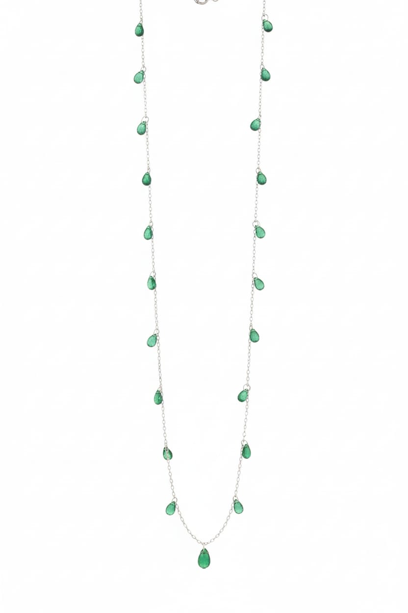 Sautoire + Green Crystals