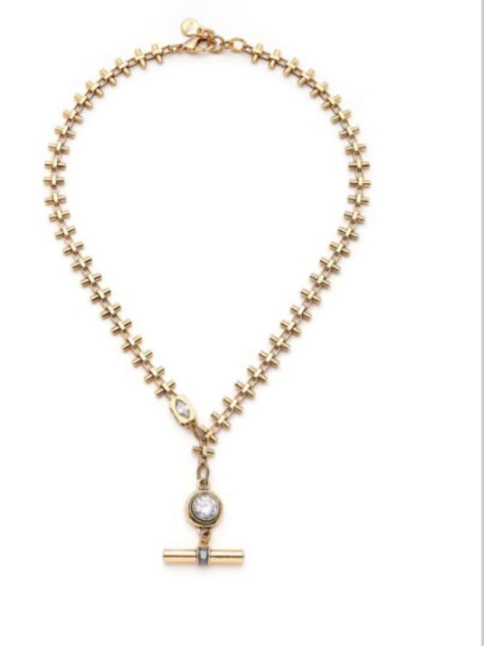 Collier Doré avec Pendentif Élégant