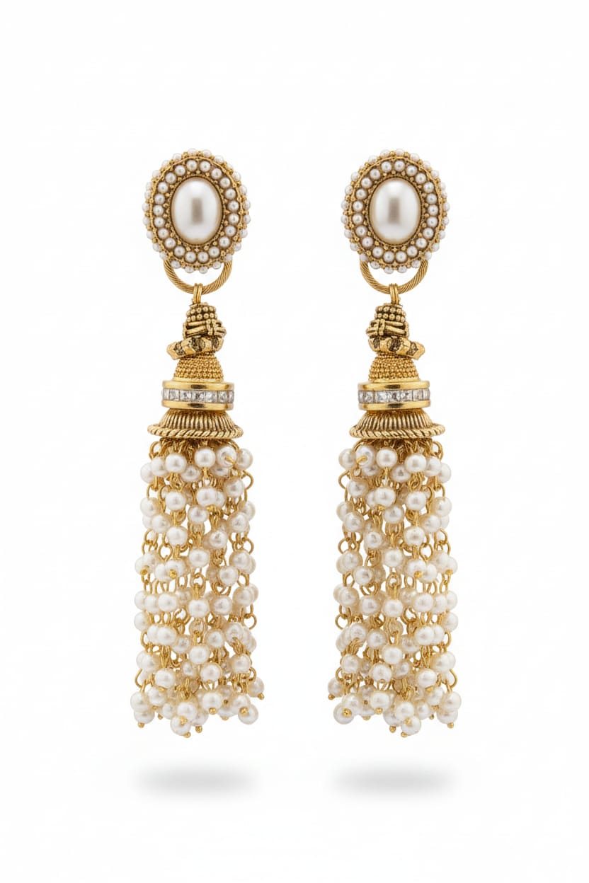 Dangling Pearls + Zircon