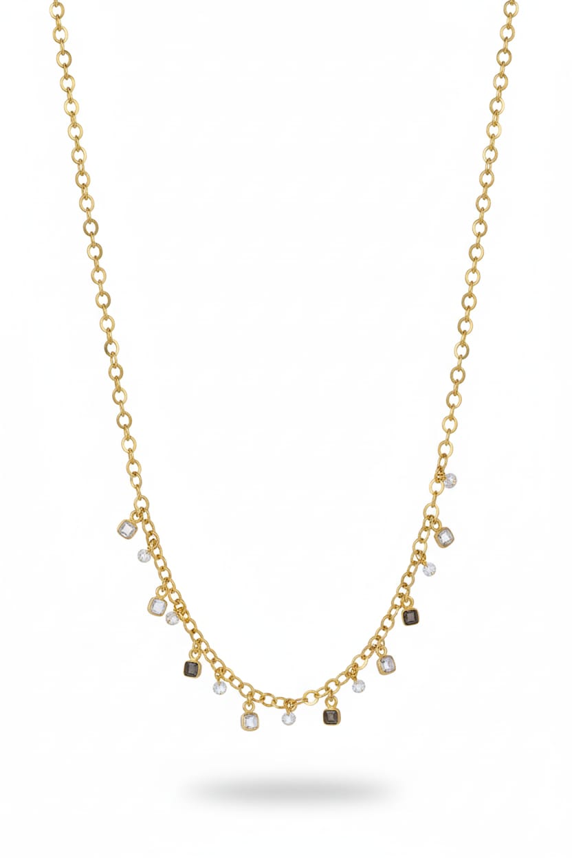 Dangling Quartz + Crystals