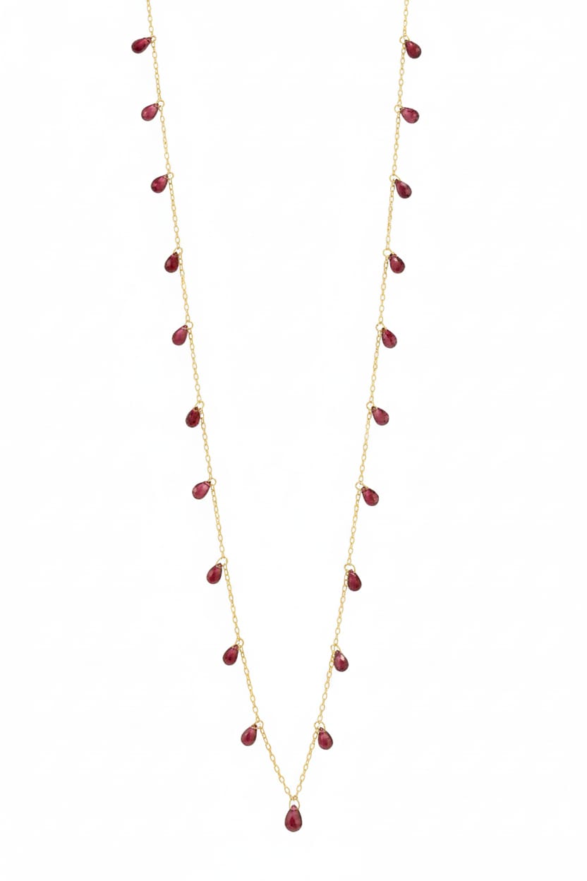 Sautoire + Red Crystals