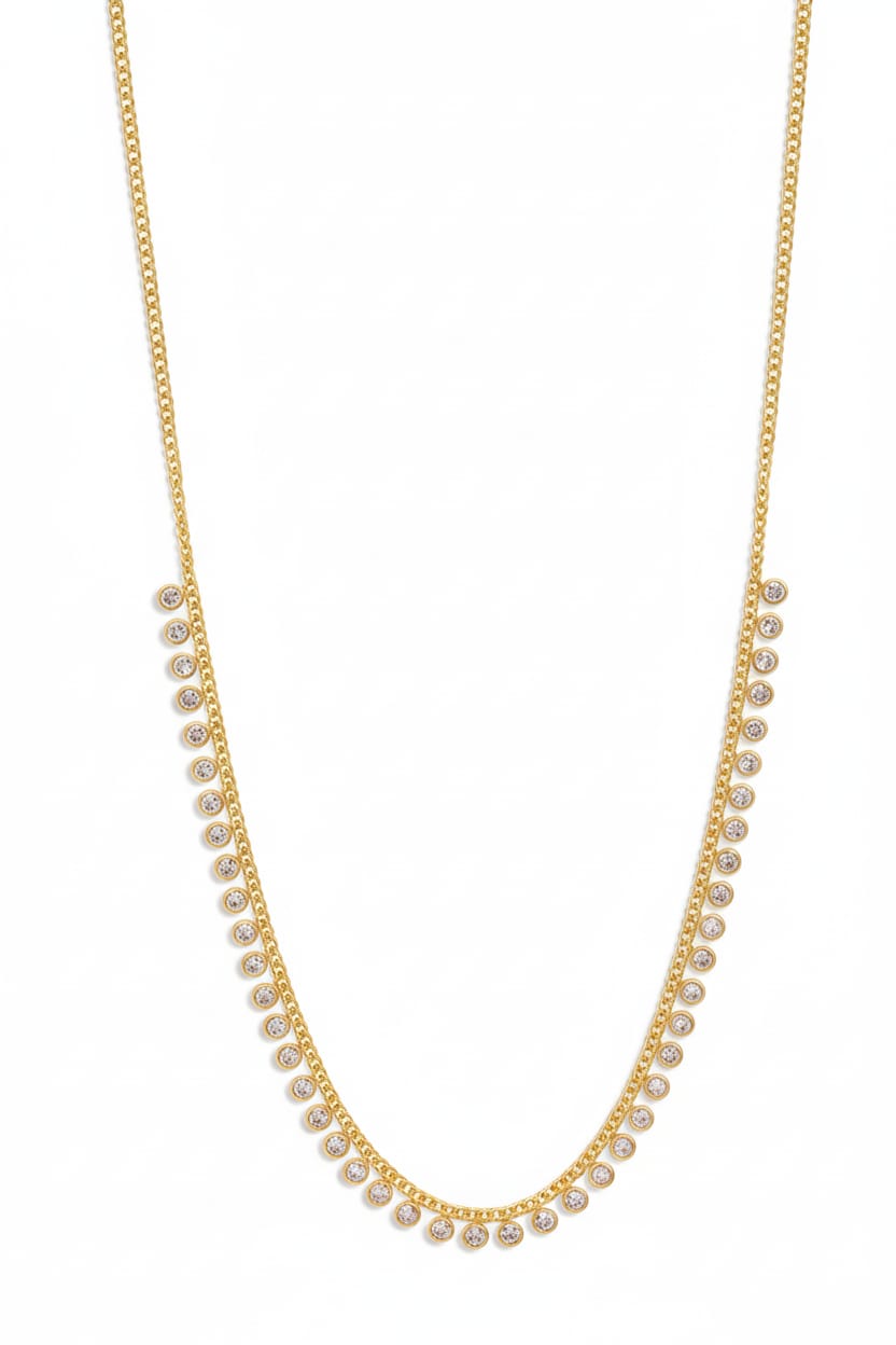 White Round Zircon