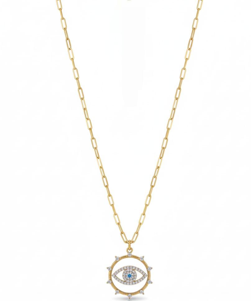 Chain + Eye + Zircon