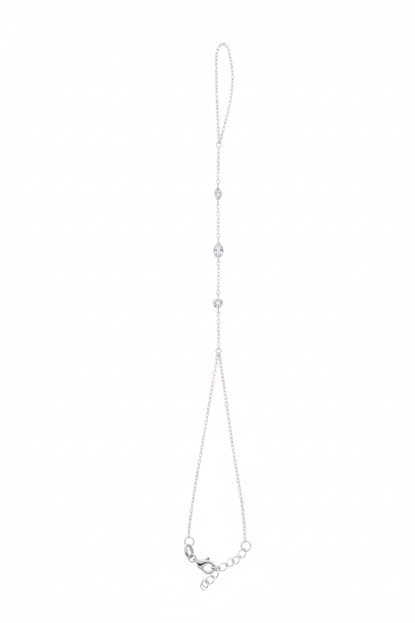 Simple Hand Bracelet + Zircon