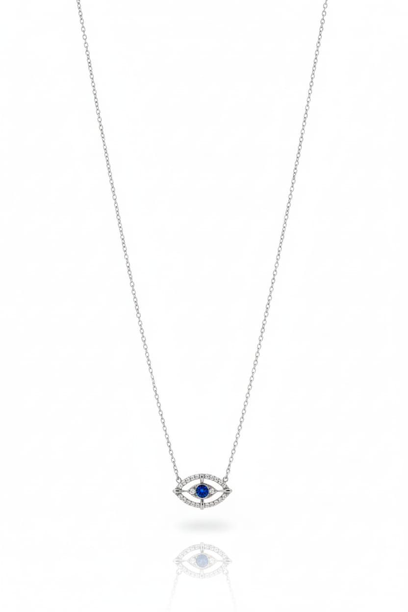 Silver Eye + Zircon + Blue Dot