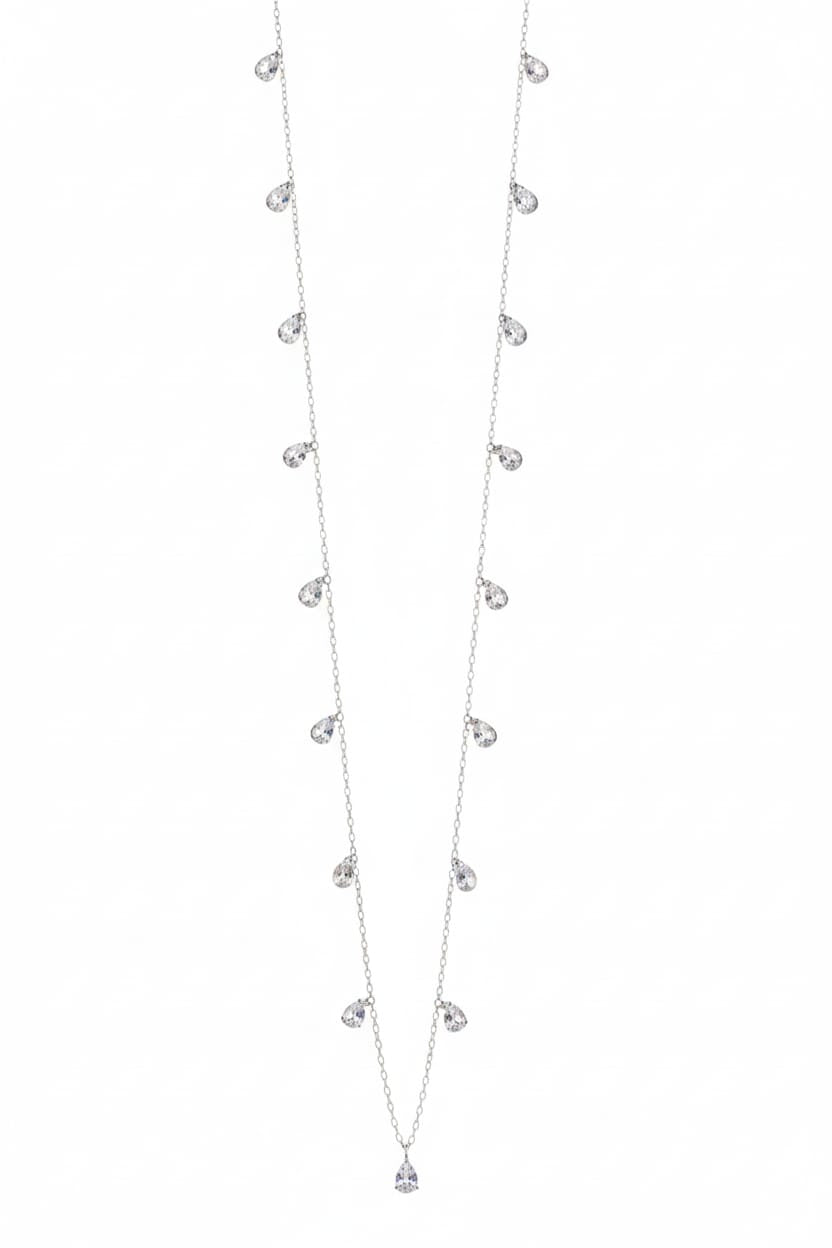 Sautoire + White Crystals