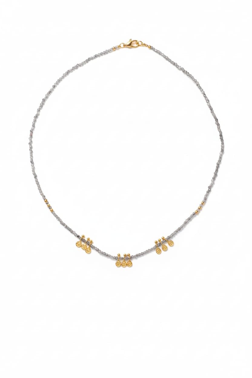 Labradorite Grey Chocker