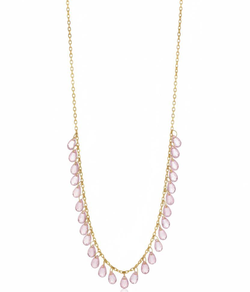 Chocker + Pink Crystals
