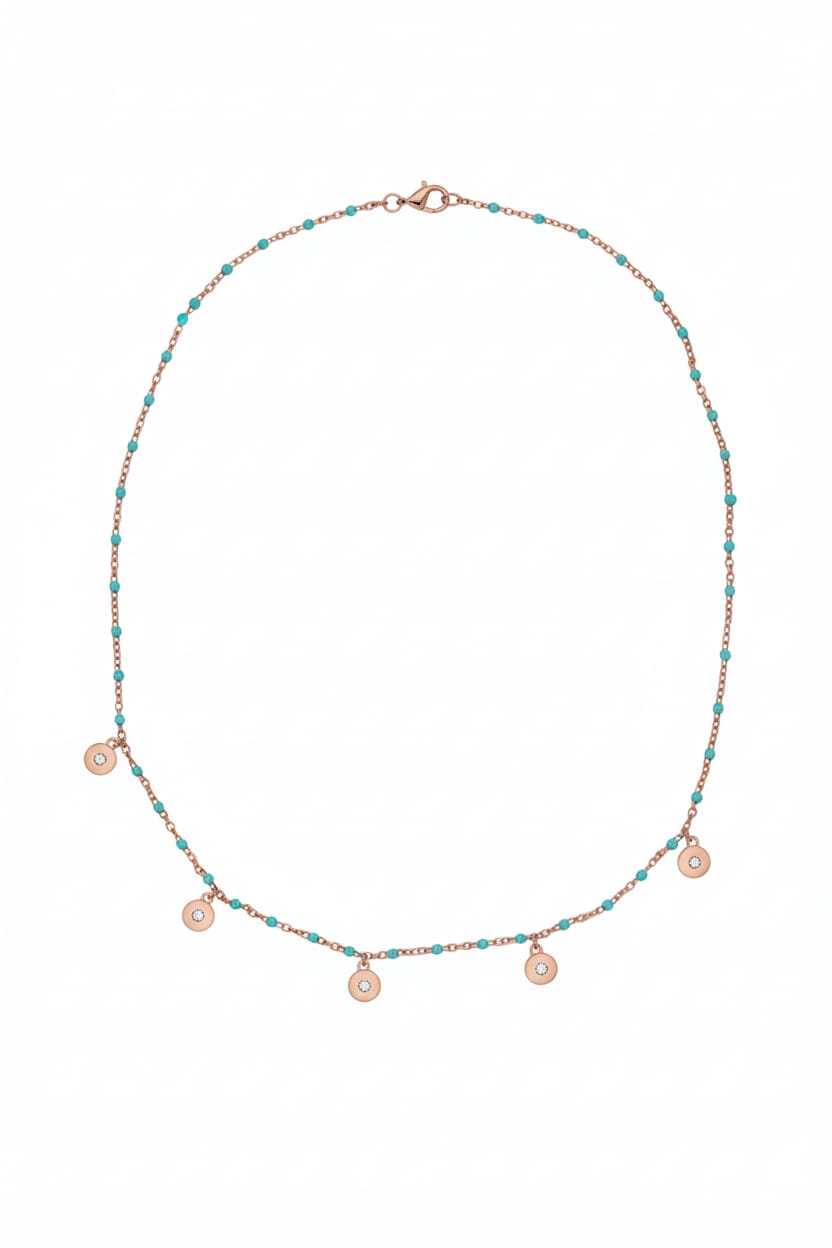 White Enamel Chocker