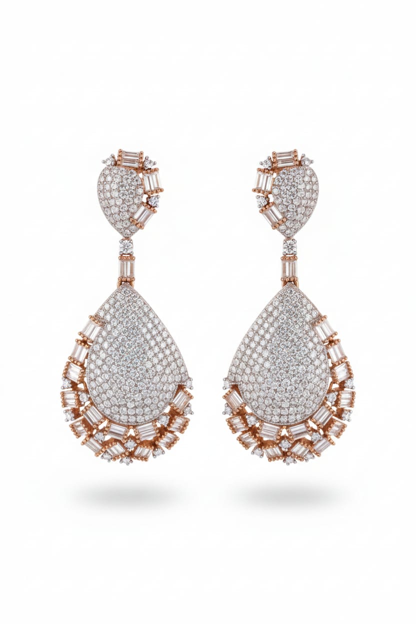 Oval + Baguette + Zircon