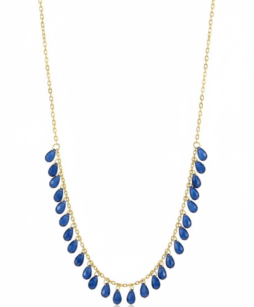Chocker + Blue Crystals