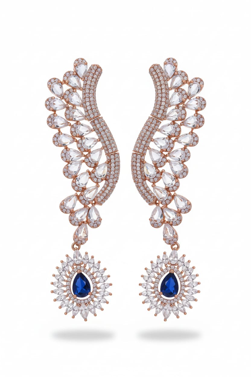 White Crystals + Blue Stones
