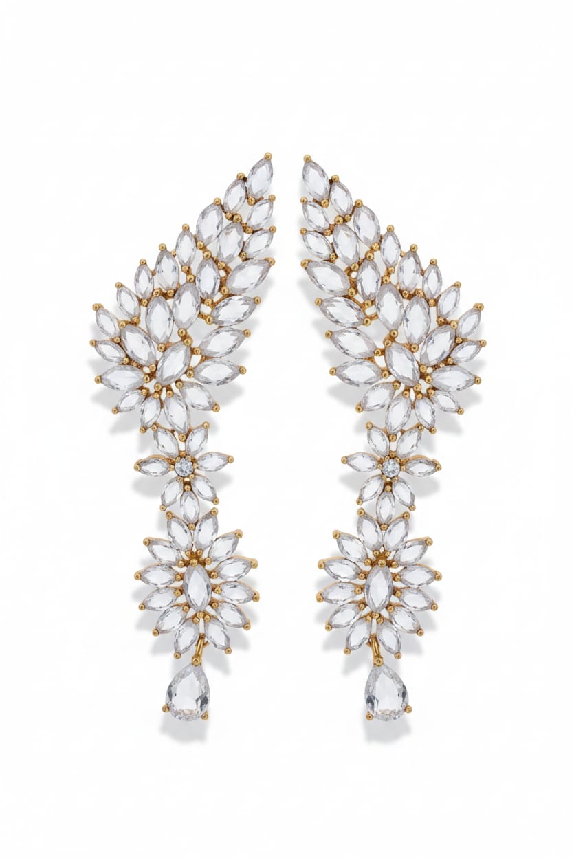 Crystal Leaves + White Stone