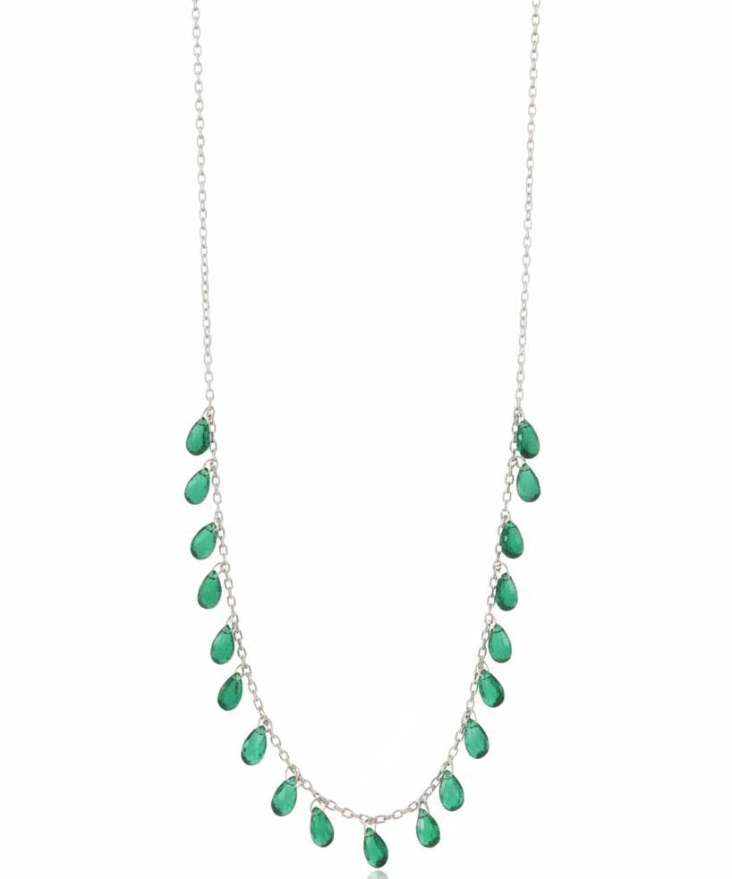 Chocker + Green Crystals