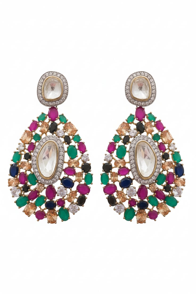 Colored Stones + Big Crystal