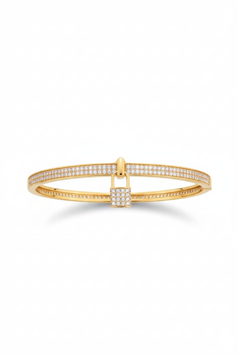 Bracelet + Lock + Zircon