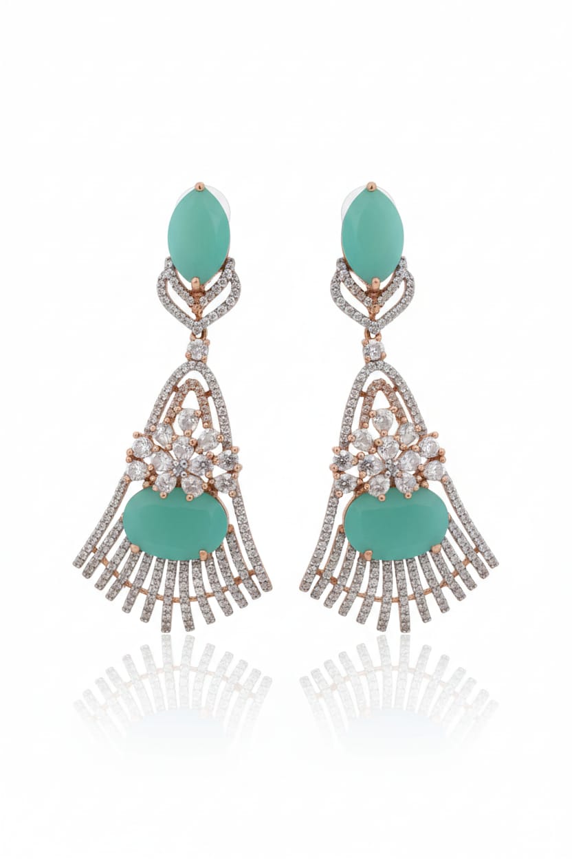 Aqua Stone + Crystal