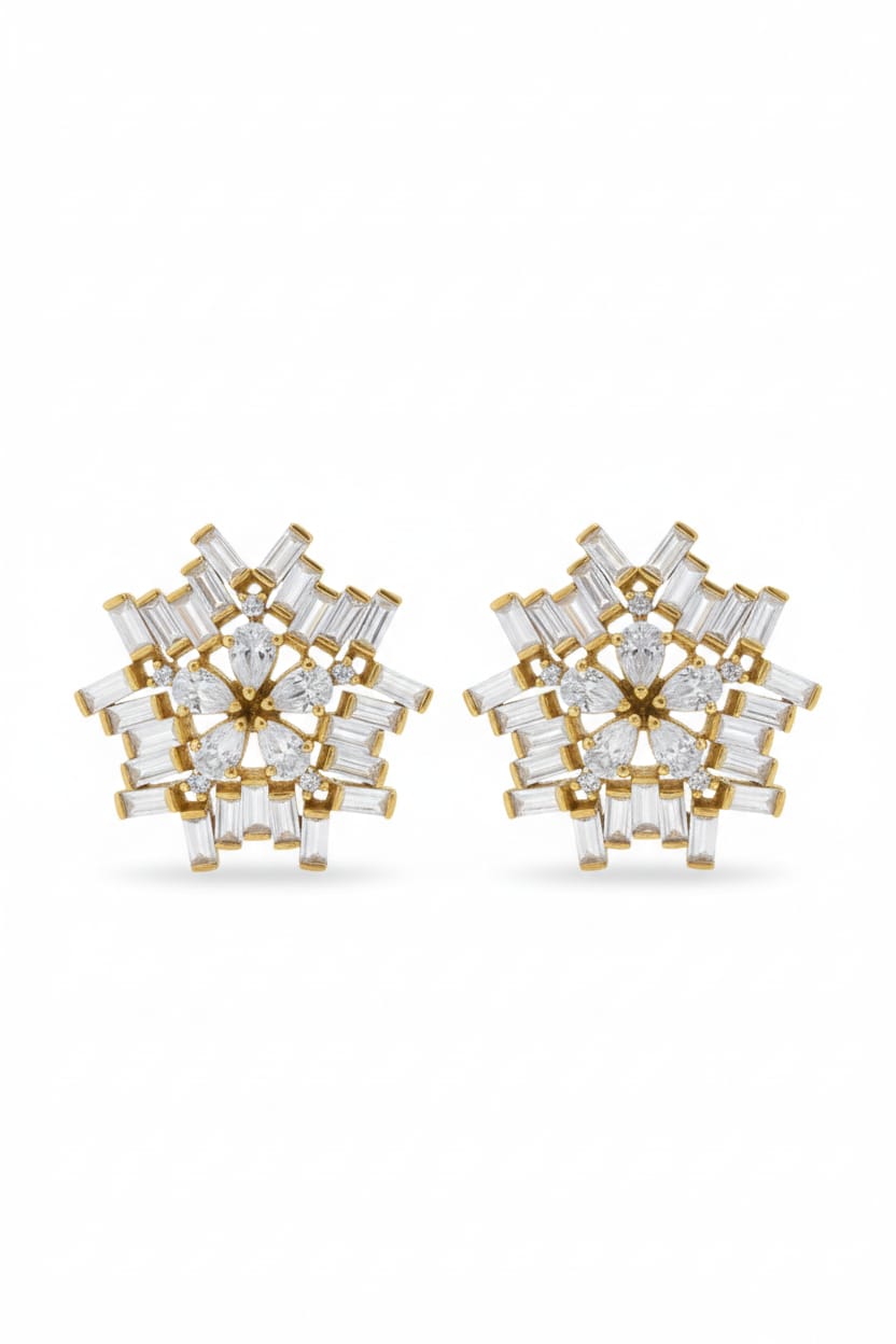 Baguette Star + Crystals